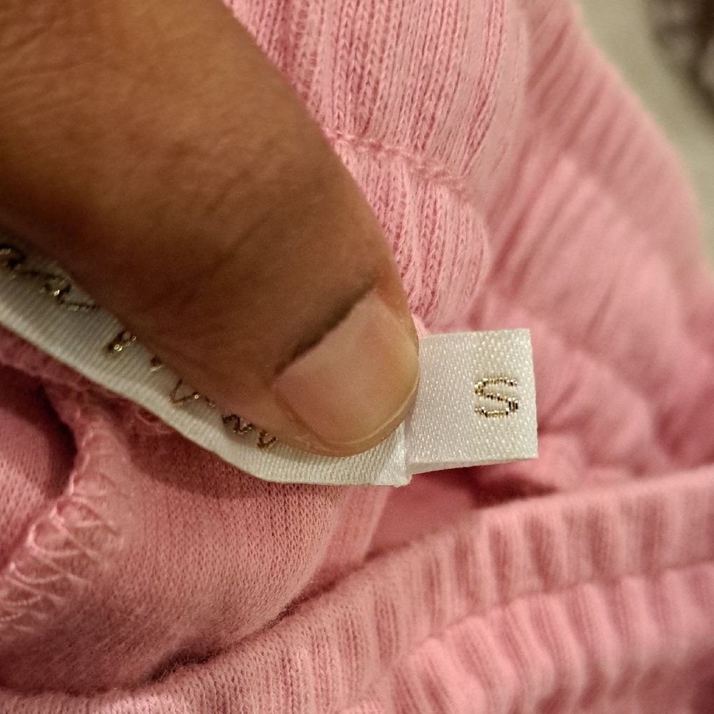 Minaa Monroe Pink Tassel Sweatpants - Picture 5 of 9